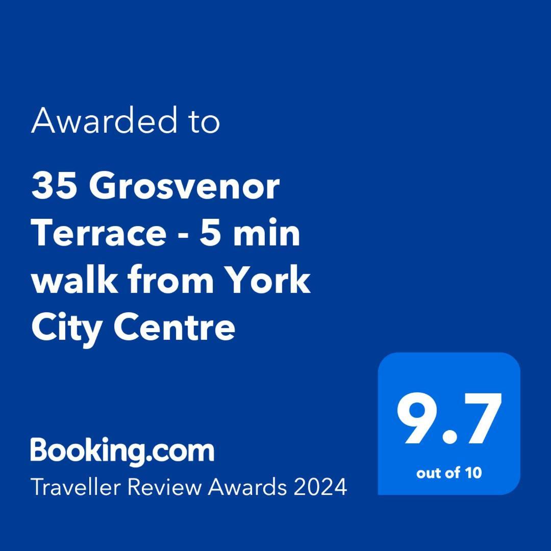35 Grosvenor Terrace - 3 Bed Sleeps 6, 5 Min Walk From York City Centre Exterior photo